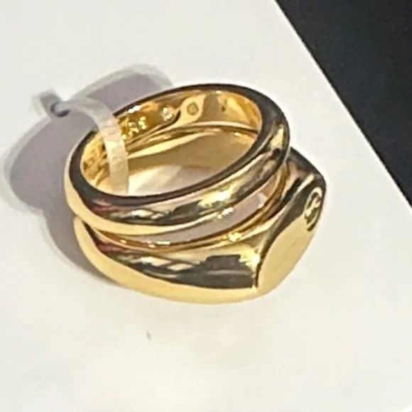 Michael Kors Gold-Tone Statement Ring - Picture 3 of 5